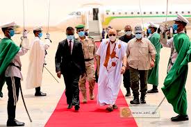 Arrivée du Président à Nouakchott en provenance de la cité minière