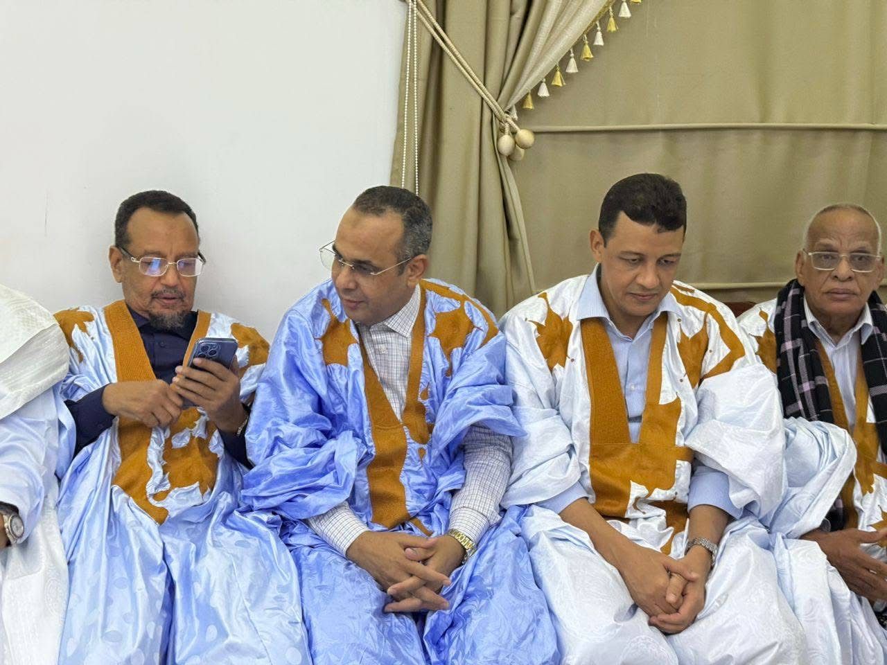 حفل عشاء في منزل الأمين العام لوزارة الخارجية على شرف اللجنة العليا لمهرجان المذرذرة