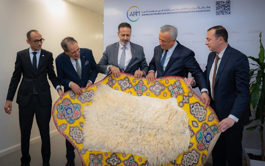 وكالة ترقية الاستثمارات في موريتانيا تستقبل السيد كريم زيدان، الوزير المغربي المنتدب المكلف بالاستثمار والتقائية وتقييم السياسات العمومية