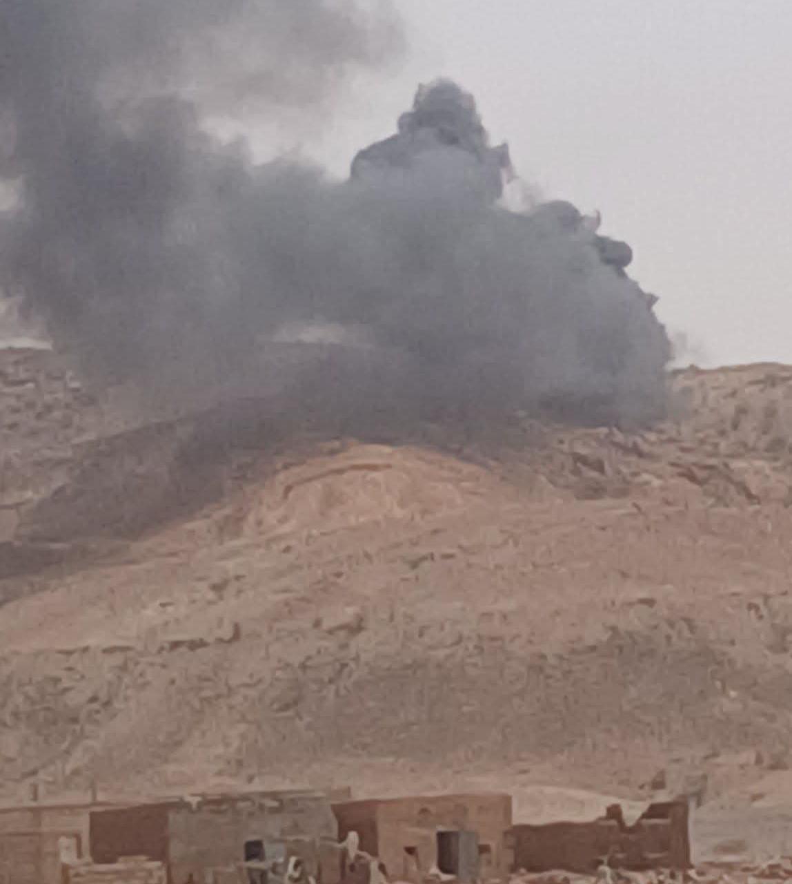 الجيش الوطني: تحطم مسيّرة تابعة لسلاح الجو قرب النعمة دون خسائر