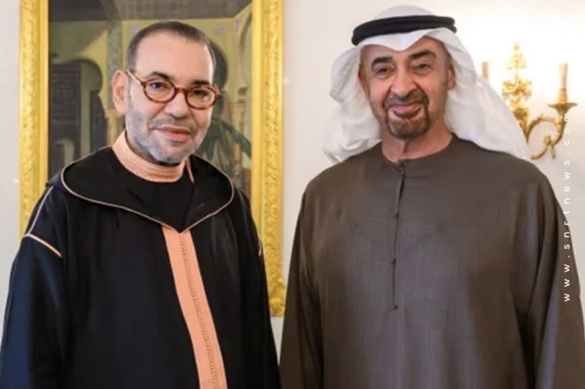العاهل المغربي يستقبل رئيس دولة الإمارات بالرباط