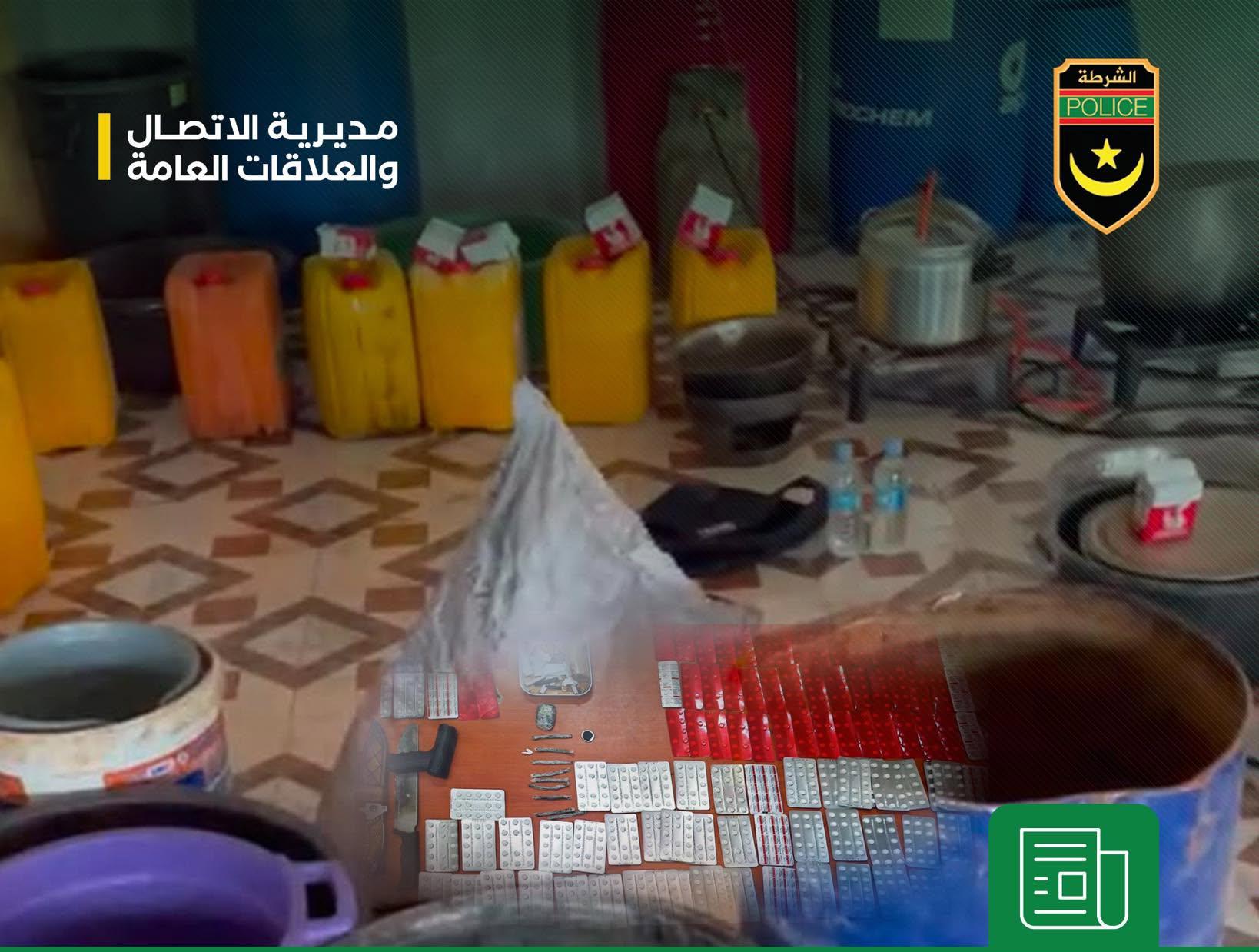 نواذيبو: الأمن يوقف 14 شخصاً بينهم أجانب في قضايا مخدرات ومسكرات