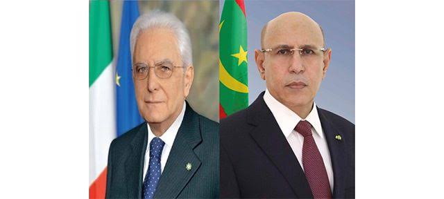 غزواني يهنئ نظيره الإيطالي بالعيد الوطني